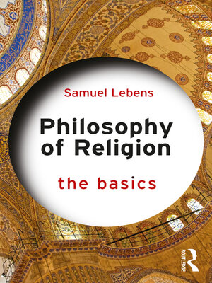 cover image of Philosophy of Religion